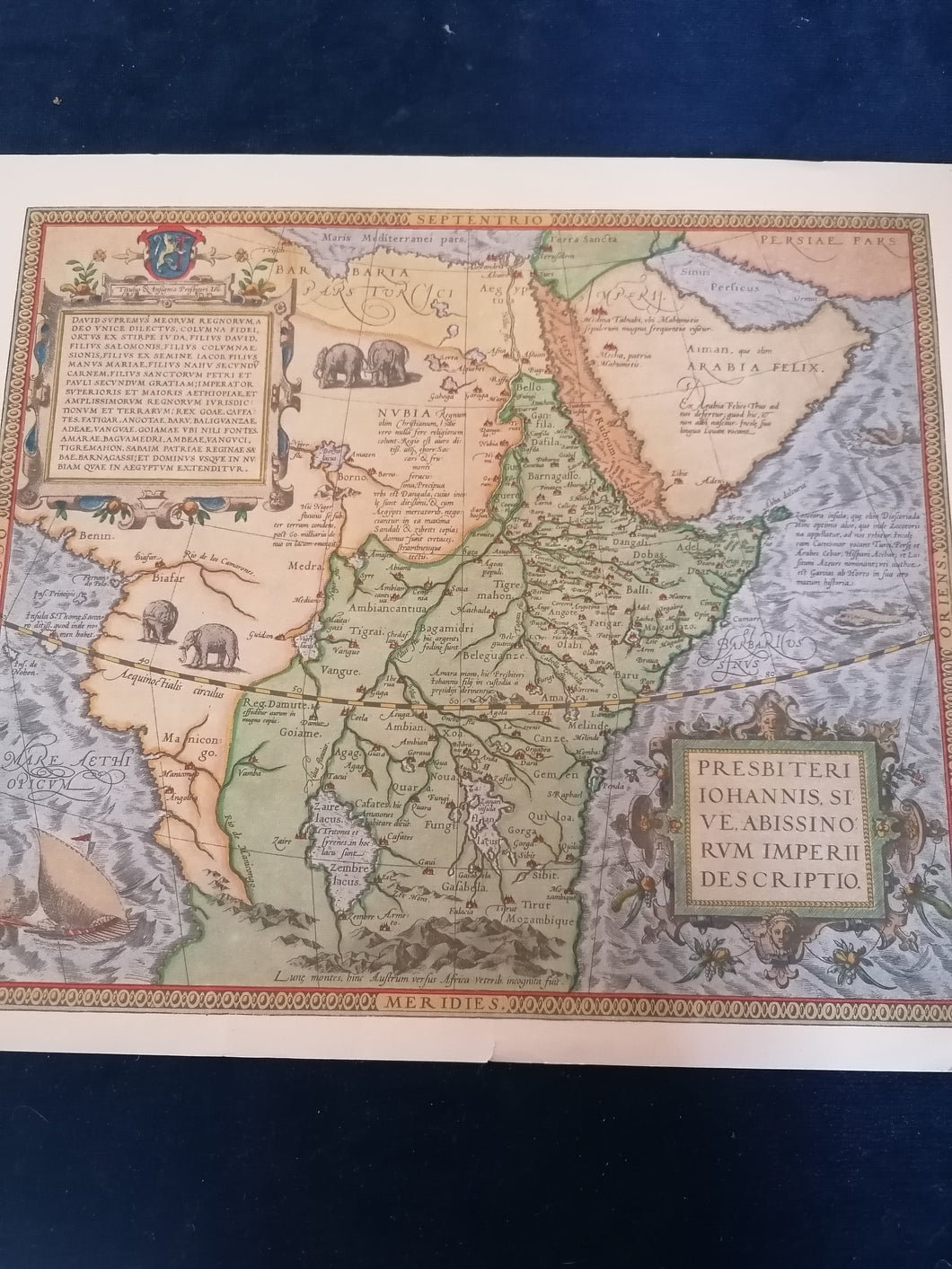 Carte de l Afrique période coloniale, provient d'un atlas ou livre, imprimé. 