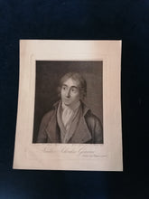 Charger l&#39;image dans la galerie, Portrait de Nicolas Schenker graveur, par Abraham bouvier aussi graveur début XIXème très bonne état et fin travail. 
