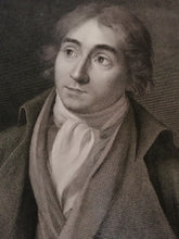 Charger l&#39;image dans la galerie, Portrait de Nicolas Schenker graveur, par Abraham bouvier aussi graveur début XIXème très bonne état et fin travail. 
