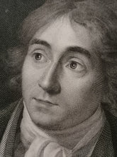Charger l&#39;image dans la galerie, Portrait de Nicolas Schenker graveur, par Abraham bouvier aussi graveur début XIXème très bonne état et fin travail. 
