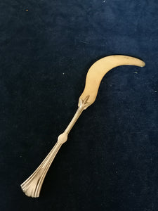 Christofle coûteau à glace pour bûche. Modèle rare. 
