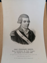 Charger l&#39;image dans la galerie, Série de 9 lithographies anciennes  famille Grenus Notable Genevois
