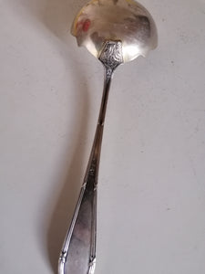 Petite louche à sauce ou crème en argent massif Jezler